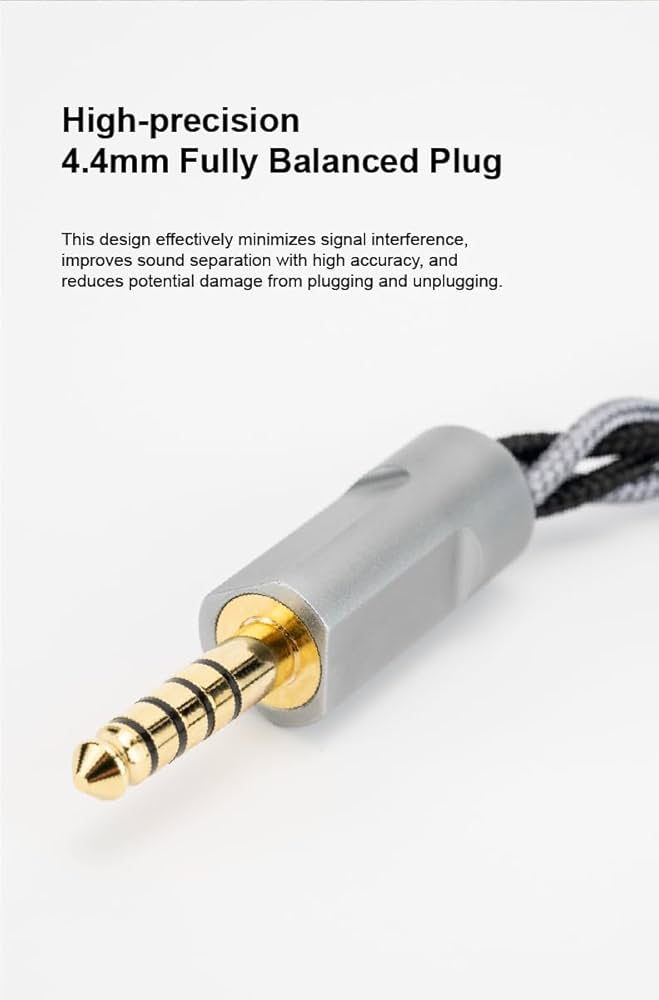 moondrop Liebesleid 4.4mm仕様+3.5mm変換ケーブル Amazon.com: Moondrop Atami Headphone Upgrade Cable with 4.4